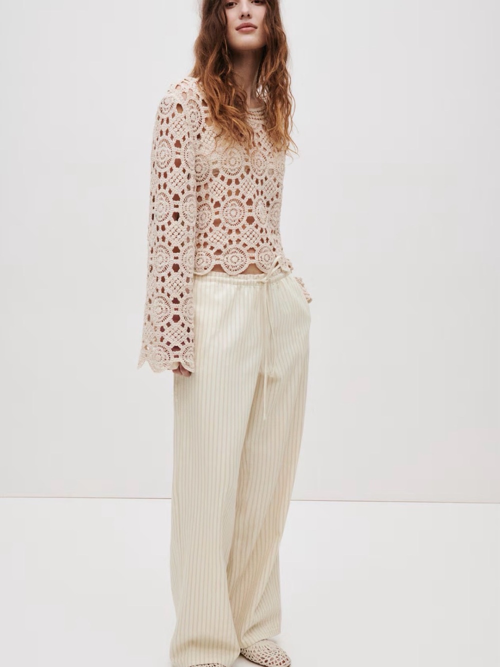 H&M DENIUM Pull-On Pants